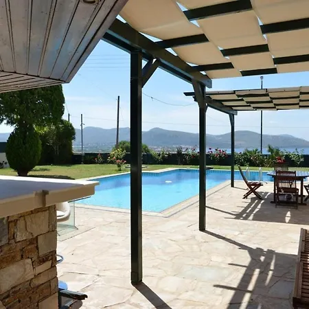 ヴィラ Beautiful Pool Xenia In Anavissos, アテネ