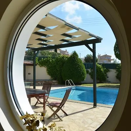 ヴィラ Beautiful Pool Xenia In Anavissos, *